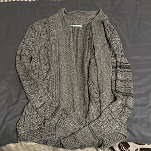 Maurice’s long sleeve gray sweater cardigan